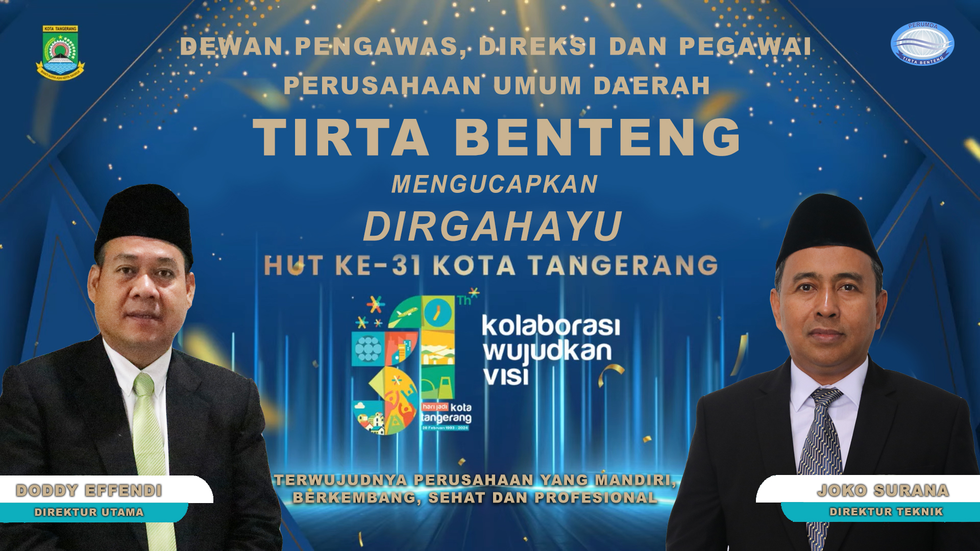 DIRGAHAYU KOTA TANGERANG KE 31