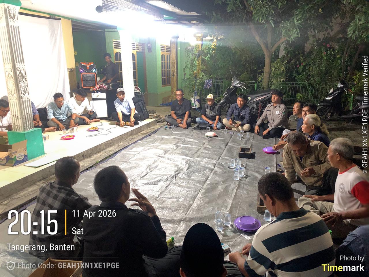 SOSIALISASI PEMASANGAN PIPA DI KELURAHAN MANIS JAYA RW 02, KECAMATAN JATIUWUNG