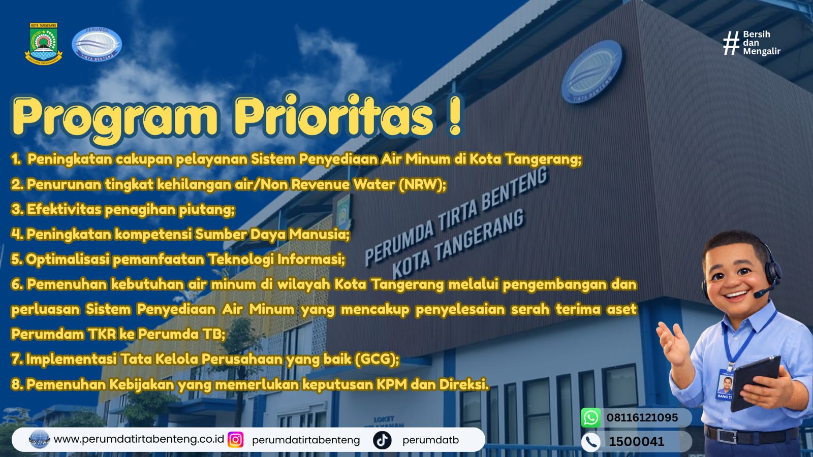 Program Prioritas Tirta Benteng Tahun 2026